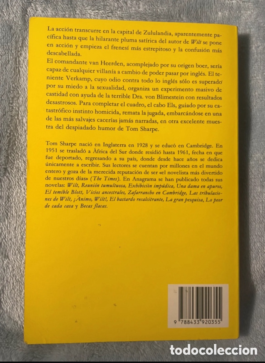 Libros: Exhibici&oacute;n Imp&uacute;dica, Tom Sharpe - Foto 2