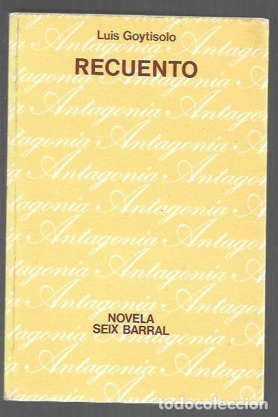 books: RECUENTO - GOYTISOLO, LUIS