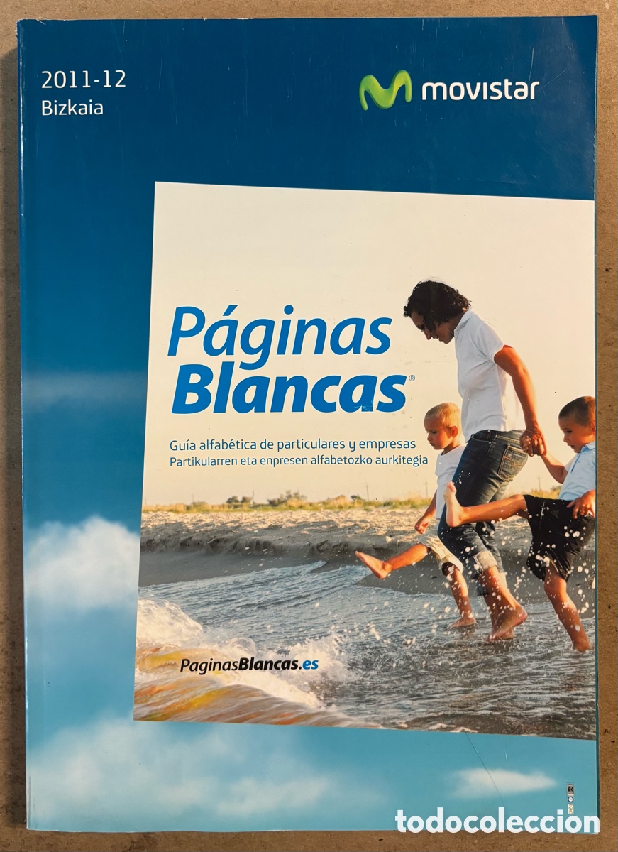 Libros: P&Aacute;GINAS BLANCAS 2011-12 BIZKAIA. LIST&Iacute;N TELEF&Oacute;NICO.