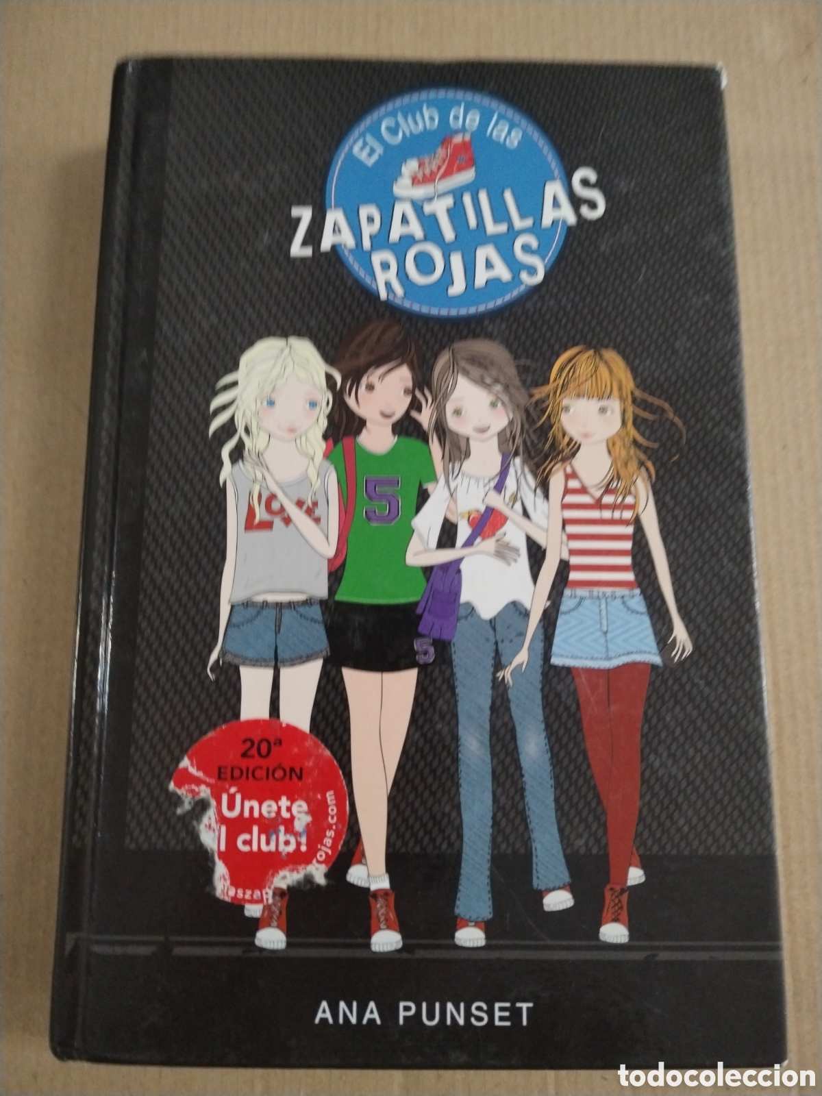books: EL CLUB DE LAS ZAPATILLAS ROJAS 1. Ana Punset.