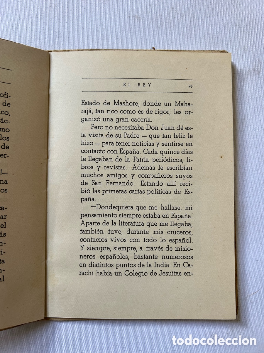 Libros: El rey, Abril a&ntilde;o 1946 - Foto 3