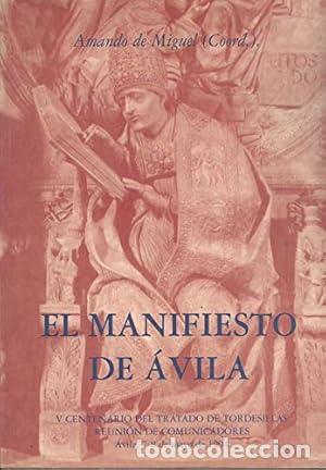 Libros: El Manifiesto de &Aacute;vila - vvaa