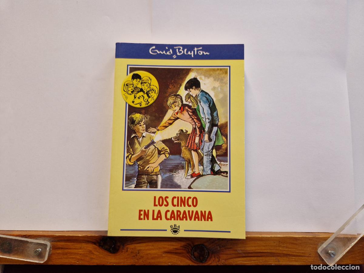 Libros: EMID BLYTON. LOS CINCO EN LA CARAVANA. - Foto 1