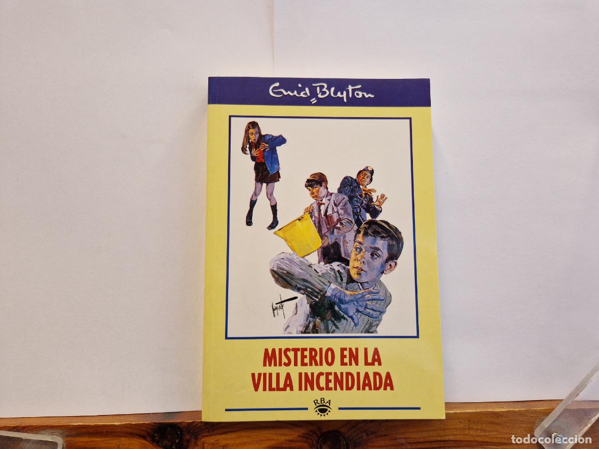Libros: EMID BLYTON. MISTERIO EN LA VILLA INCENDIADA. - Foto 1