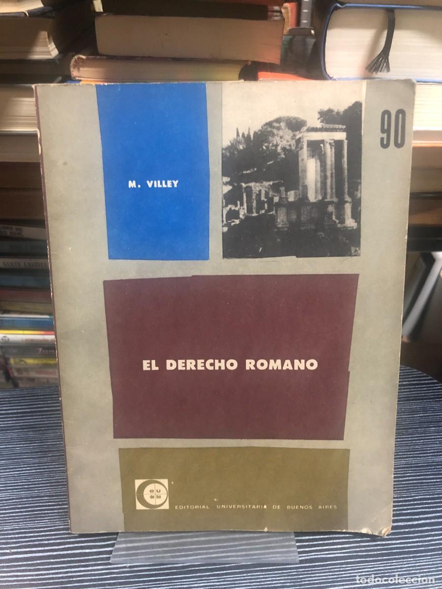 Libros: El derecho romano Michel Villey