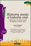 Livres: Historia Social E Historia Oral - Unknown
