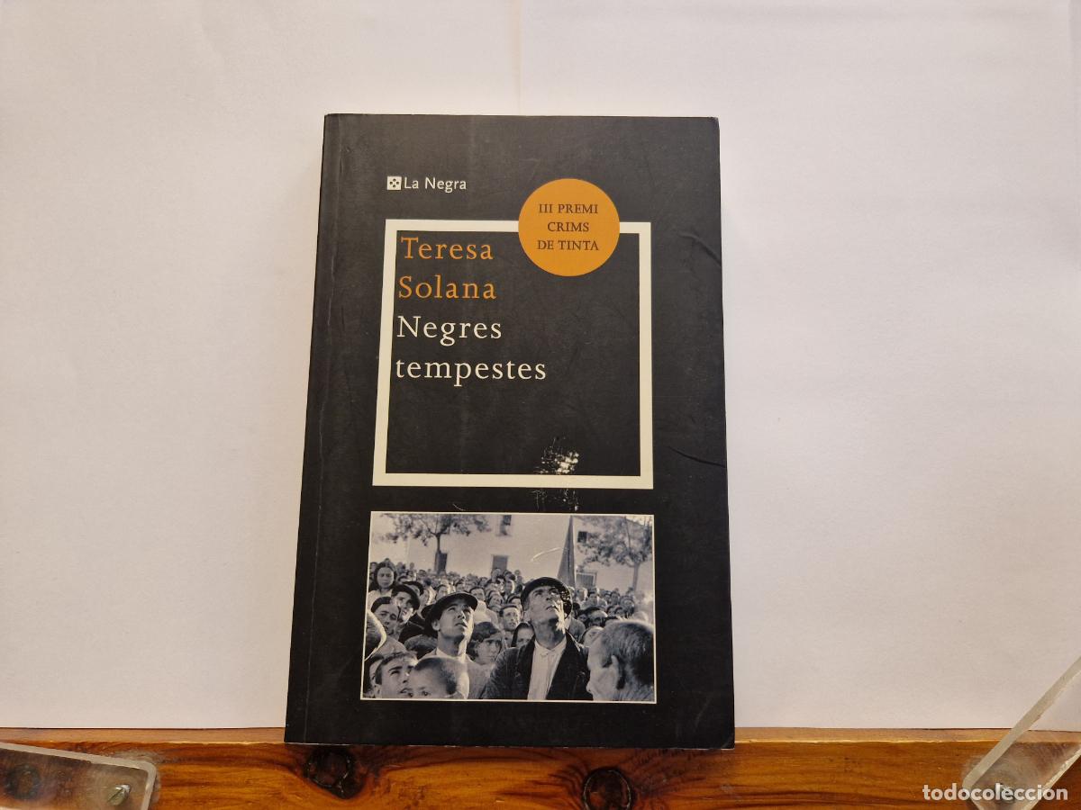 books: TERESA SOLANA. NEGRES TEMPESTES. III PREMI CRIMS DE TINTA.