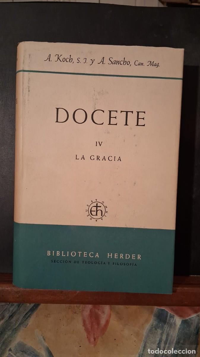Livros em segunda m&atilde;o: Docete IV La gracia Biblioteca Herder A. Koch y A. Sancho