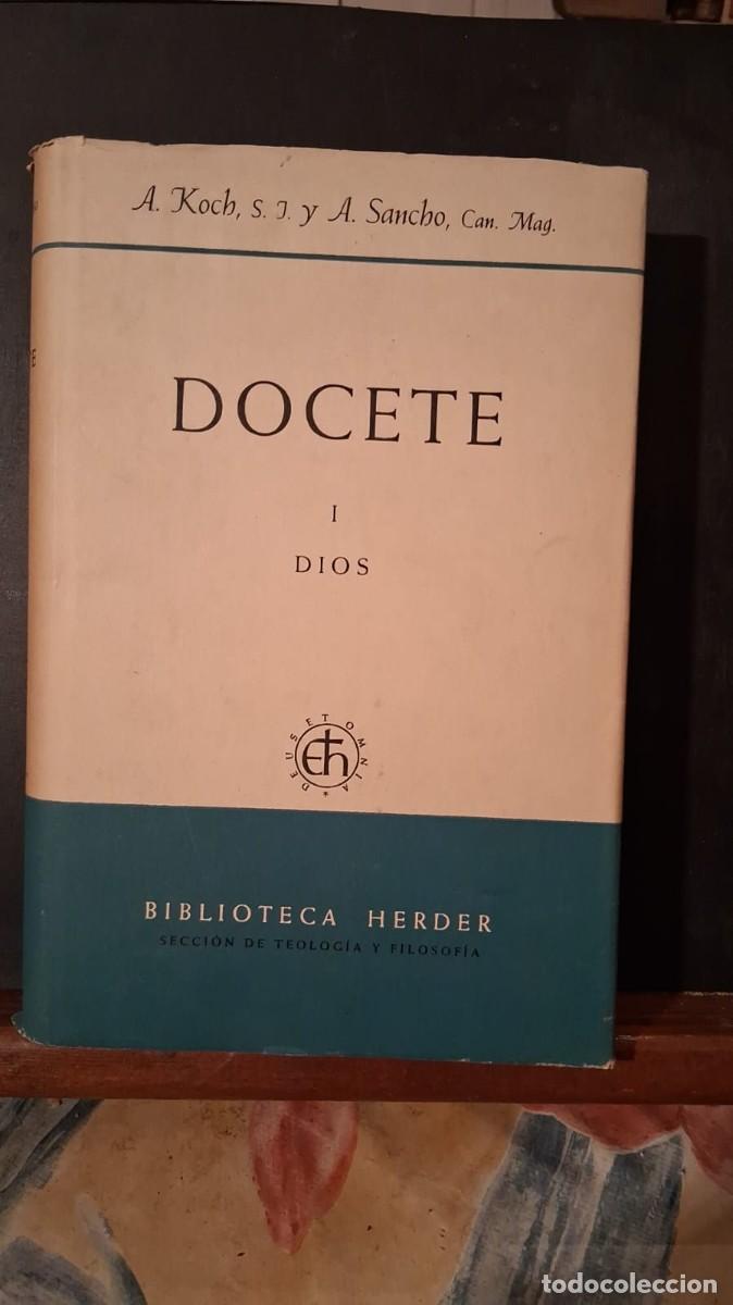 Livros em segunda m&atilde;o: Docete I Dios Biblioteca Herder A. Koch y A. Sancho