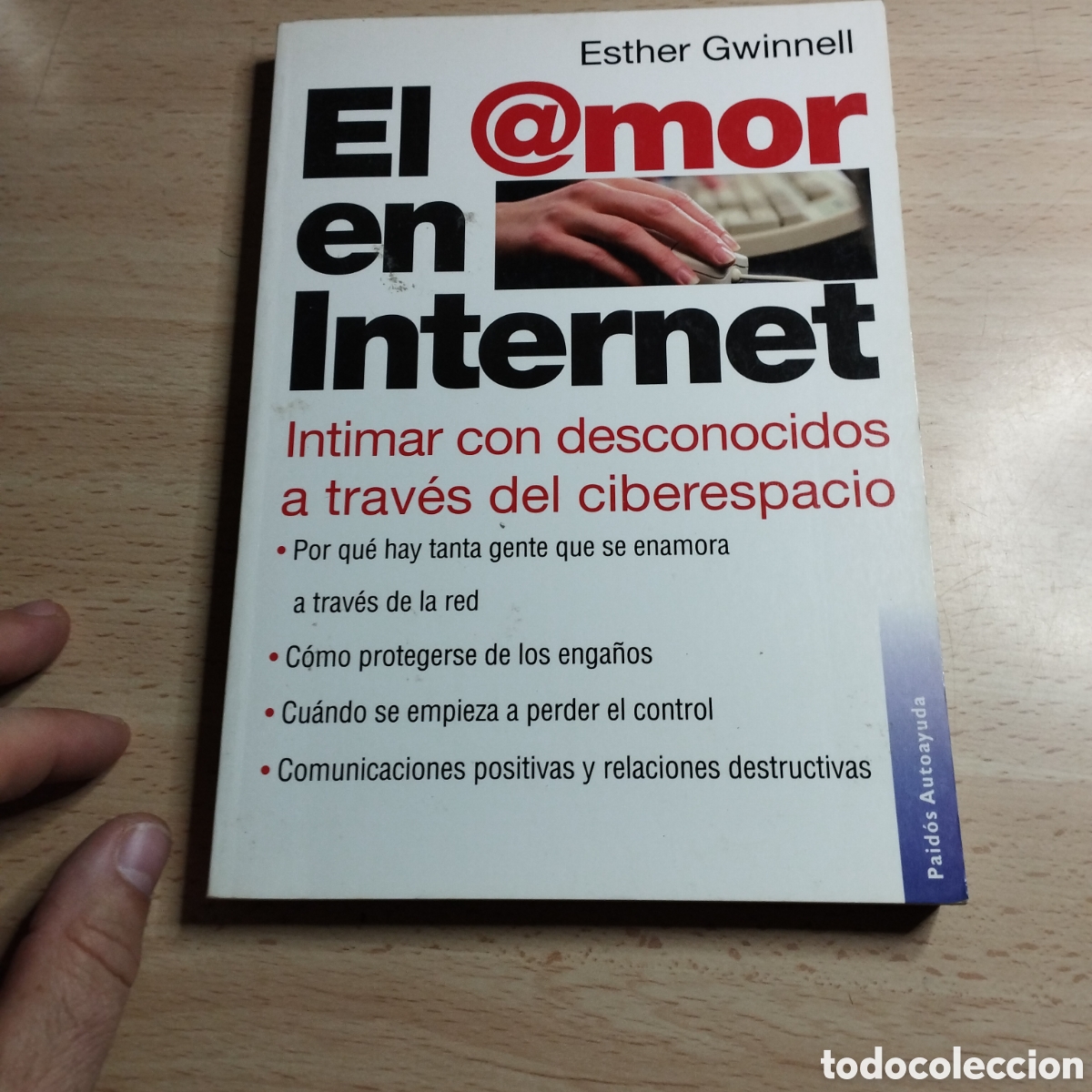 Libros: El amor en internet. Esther Gwinnell. 1999. Paidos