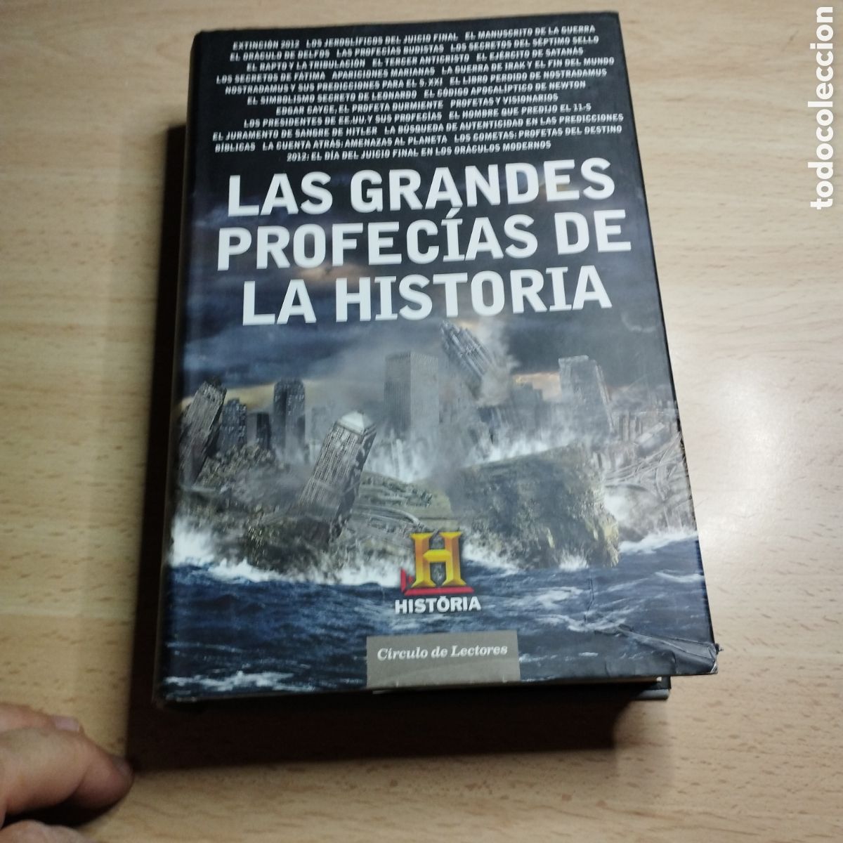 Libros: Las grandes profec&iacute;as. Historia. Circulo de lectores.