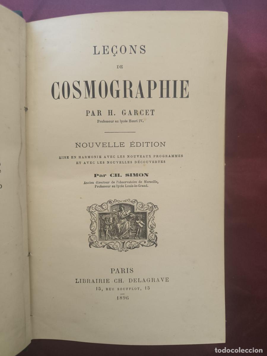 Livres: Le&ccedil;ons de Cosmographie - Henri Garcet