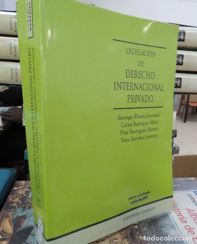 Libros: Legislacion Derecho Internacional Privado 2009 - Alvarez Gonzalez, Santiago - Comares - Manuales