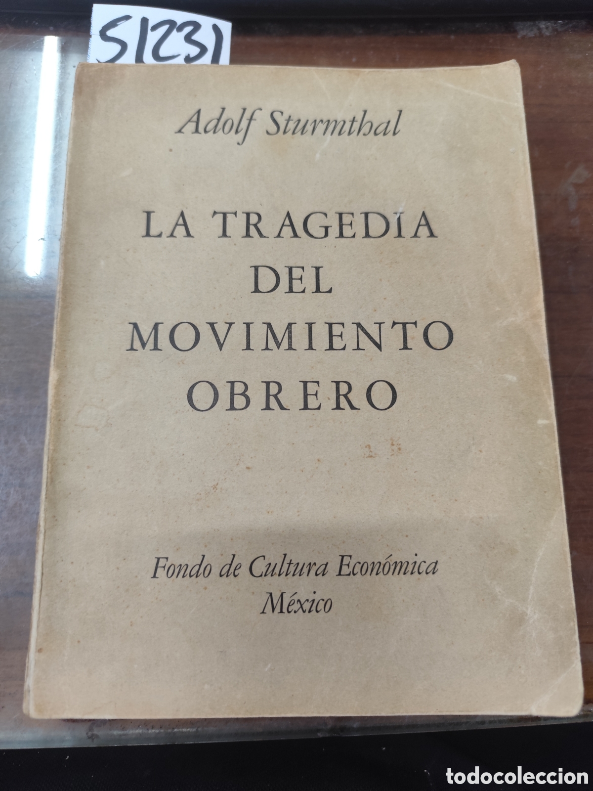 Libros: LA TRAGEDIA DEL MOVIMIENTO OBRERO. A&ntilde;o 1945 - STURMTHAL,Adolf