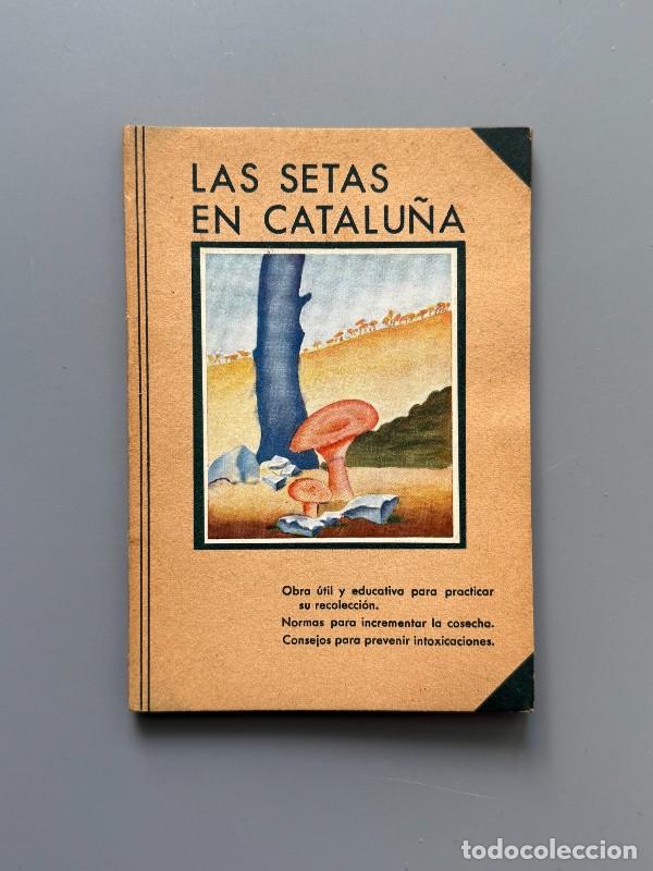 Libros: Las setas en Catalu&ntilde;a, Juan Bad&oacute; Calv&oacute; - Imprenta Elzeveriana y Librer&iacute;a Cam&iacute;, ca. 1930