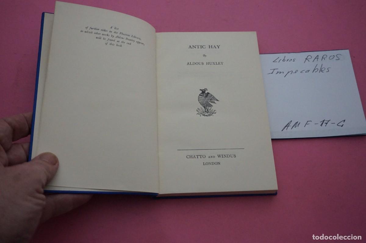 Libros: AMF-17C/ ANTIC HAY - ALDOUS HUXLEY - Foto 2