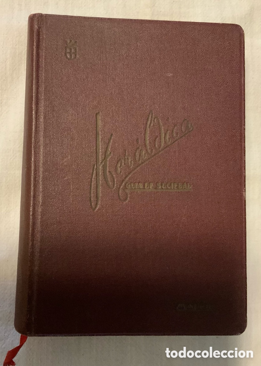 books: Her&aacute;ldica. Gu&iacute;a de Sociedad. 1947