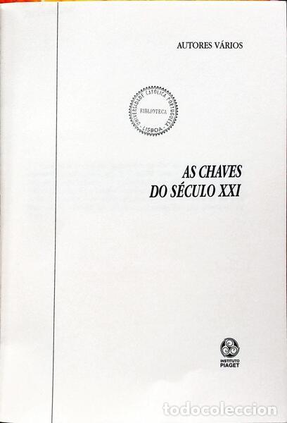 Libros: CHAVES (AS) DO S&Eacute;CULO XXI. - Foto 2