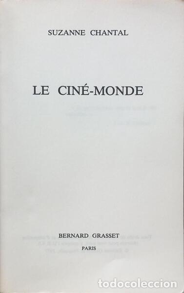 Libros: CHANTAL. (Suzanne) - LE CIN&Eacute;-MONDE. - Foto 2