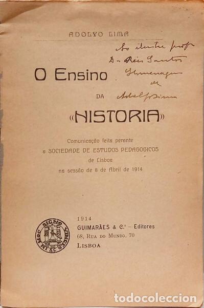 Libros: LIMA. (Adolfo) - O ENSINO DA HISTORIA. - Foto 2