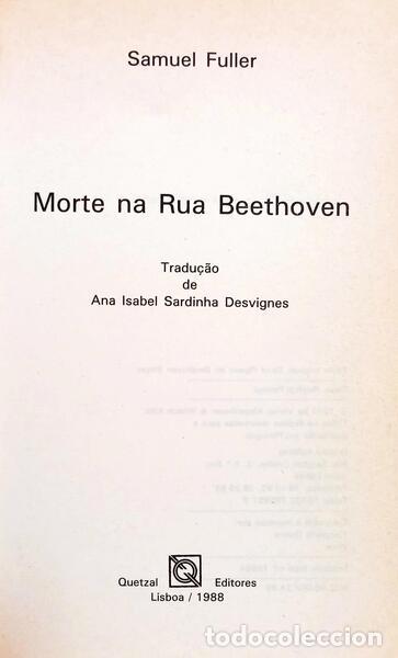 Libros: FULLER. (Samuel Michael) - MORTE NA RUA BEETHOVEN. - Foto 2