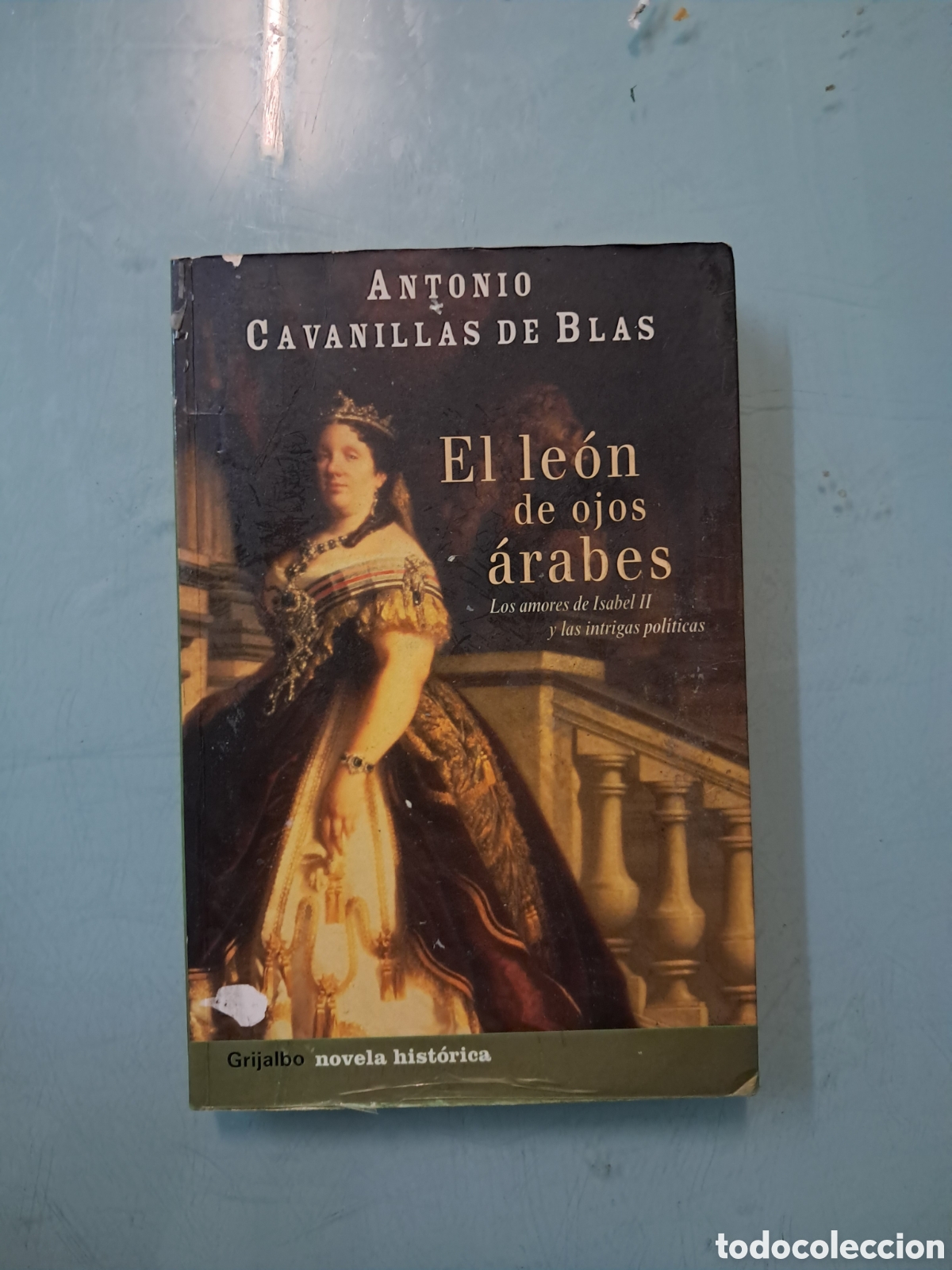 Libri di seconda mano: Antonio Cavanillas de Blas, El le&oacute;n dw los ojos &aacute;rabes, Grijalbo