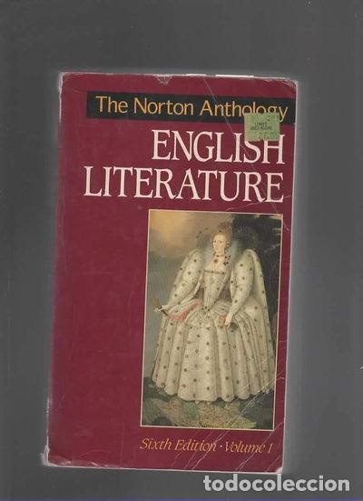 Libros: The Norton Anthology of English Literature- 9780393962888