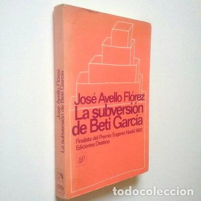 Livros em segunda m&atilde;o: La subversi&oacute;n de Beti Garc&iacute;a- 9788423312863