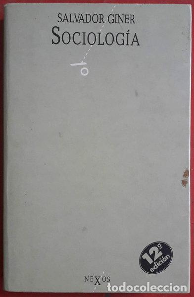 Libros: Sociolog&iacute;a- 9788429723328