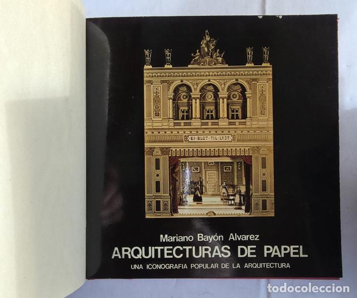 B&uuml;cher: ARQUITECTURAS DE PAPEL. UNA ICONOGRAF&Iacute;A POPULAR DE LA ARQUITECTURA - Mariano Bay&oacute;n &Aacute;lvarez