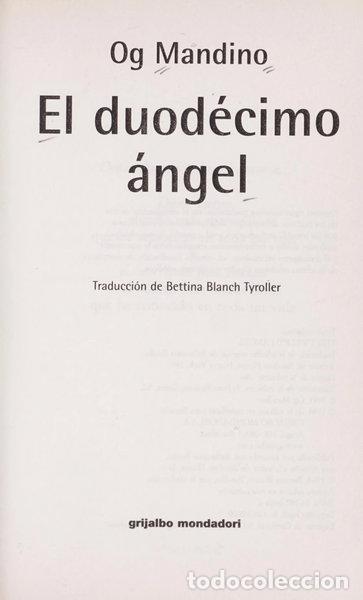 Libros: El duod&eacute;cimo &aacute;ngel- 9788439704843