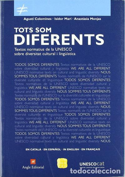 B&uuml;cher: Tots som diferents- 9788496521162