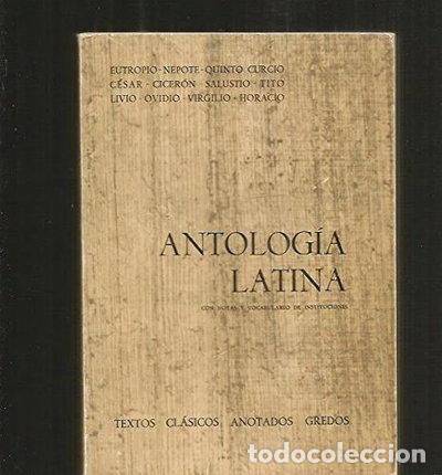 Livros em segunda m&atilde;o: Antolog&iacute;a latina- 9788424934118