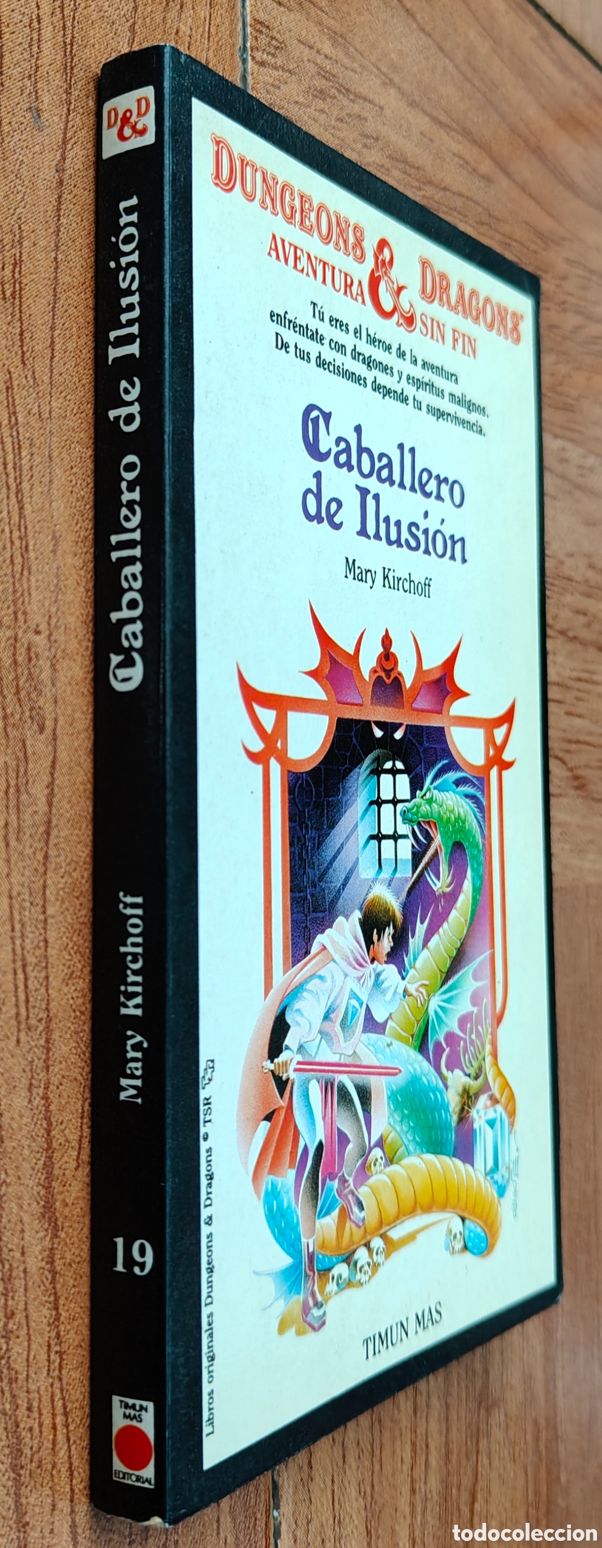 Libri di seconda mano: Dugeons & Dragons 19: Caballero de Ilusi&oacute;n � Timun Mas - Mary Kirchoff