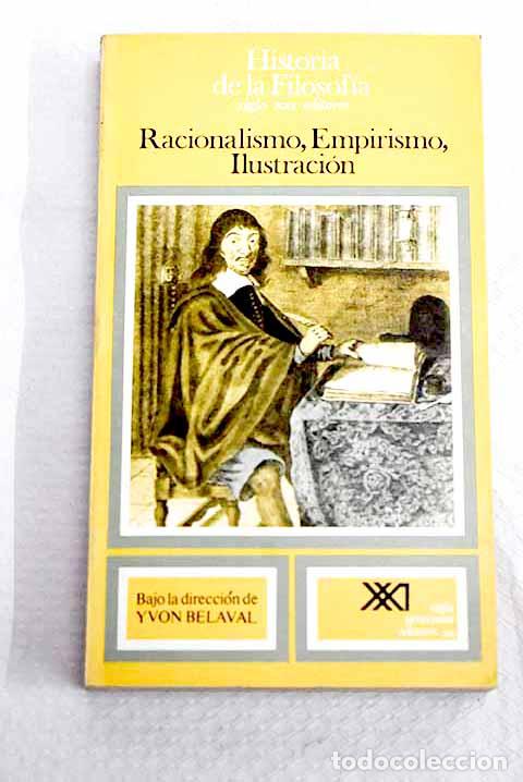 books: Racionalismo, empirismo, ilustraci&oacute;n