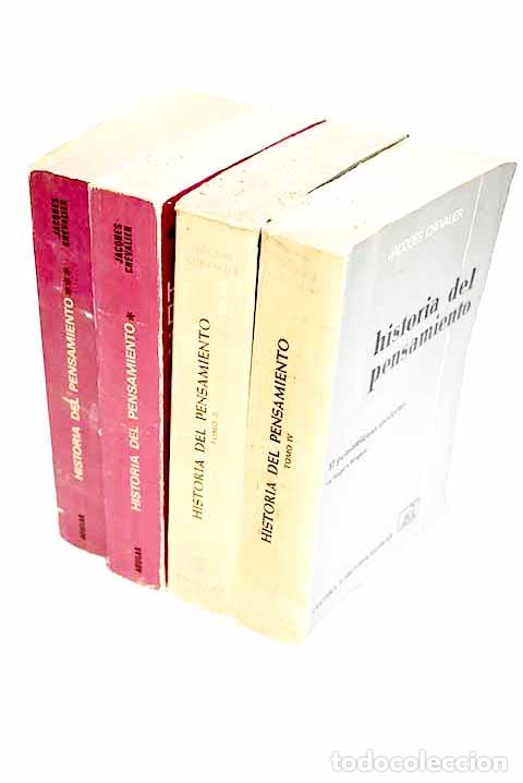 books: Historia del pensamiento.- Chevalier, Jacques