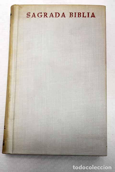 Livres: Sagrada Biblia: : [La Editorial Cat&oacute;lica].