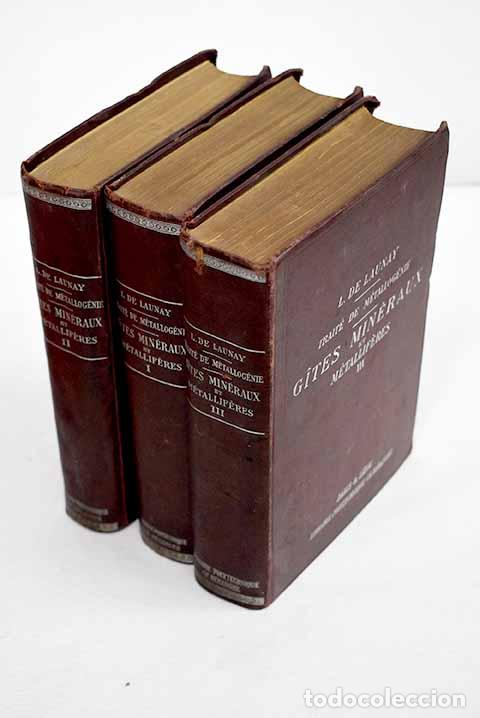Libri di seconda mano: Traite de metallogenie: gites mineraux et metalliferes.- Launay, L. de