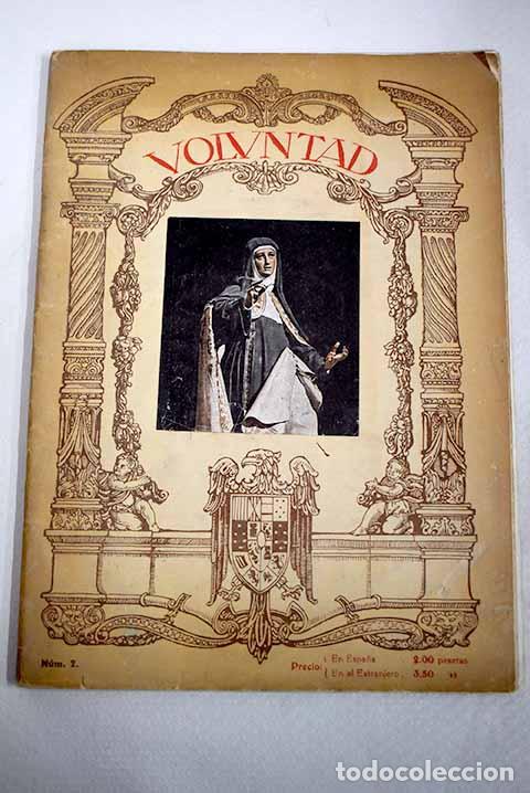Libros: Voluntad: revista. N&ordm; 2