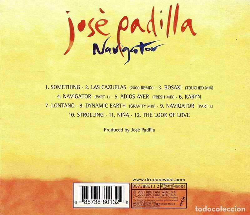 Libros: Jos&eacute; Padilla - Navigator. CD - Foto 2