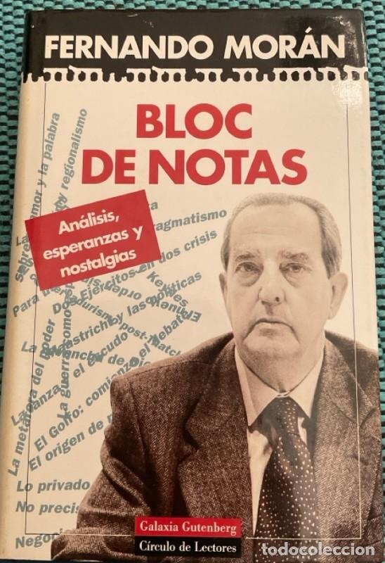 Libros: Bloc de Notas - Mor&aacute;n, Fernando - Galaxia Gutenberg