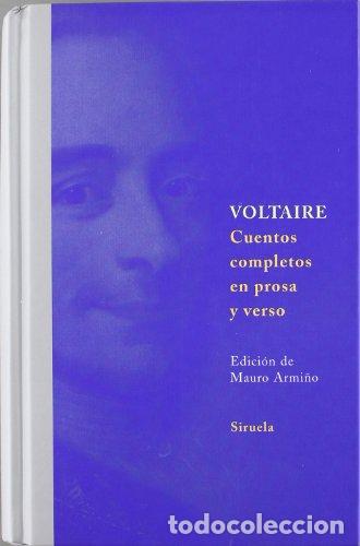 Libros: Cuentos completos en prosa y verso - Voltaire