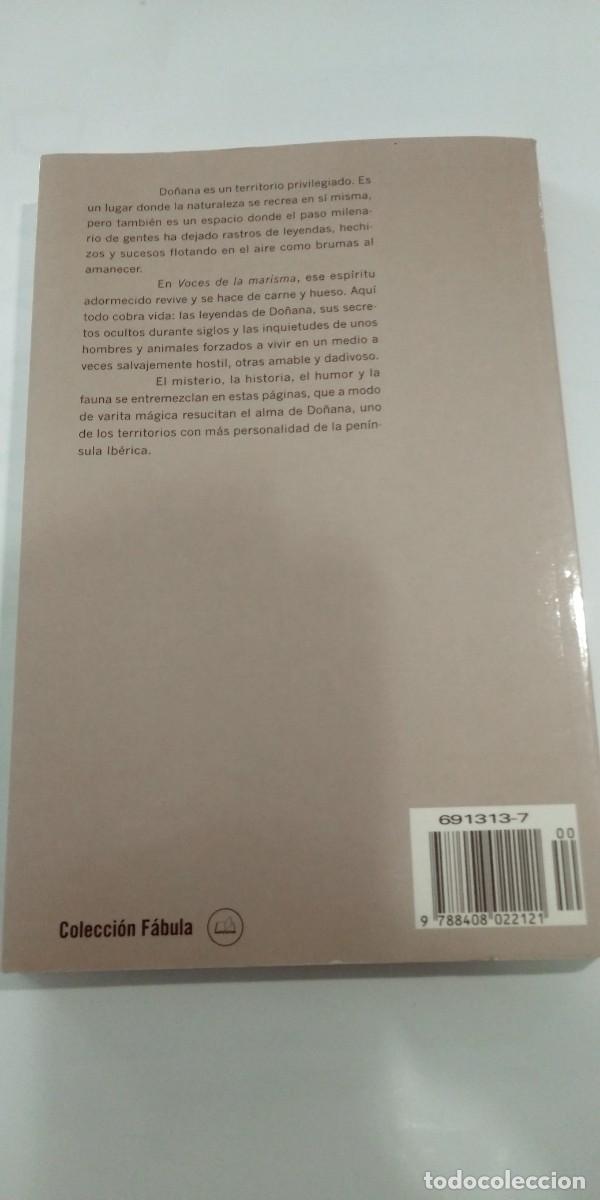 Libros: Voces de la marisma Borja Cardelus - Foto 2