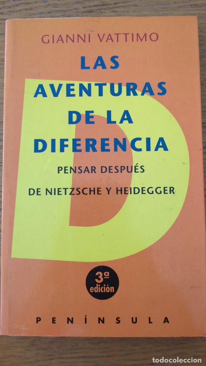 Libros: Las aventuras de la diferencia - Gianni Vattimo