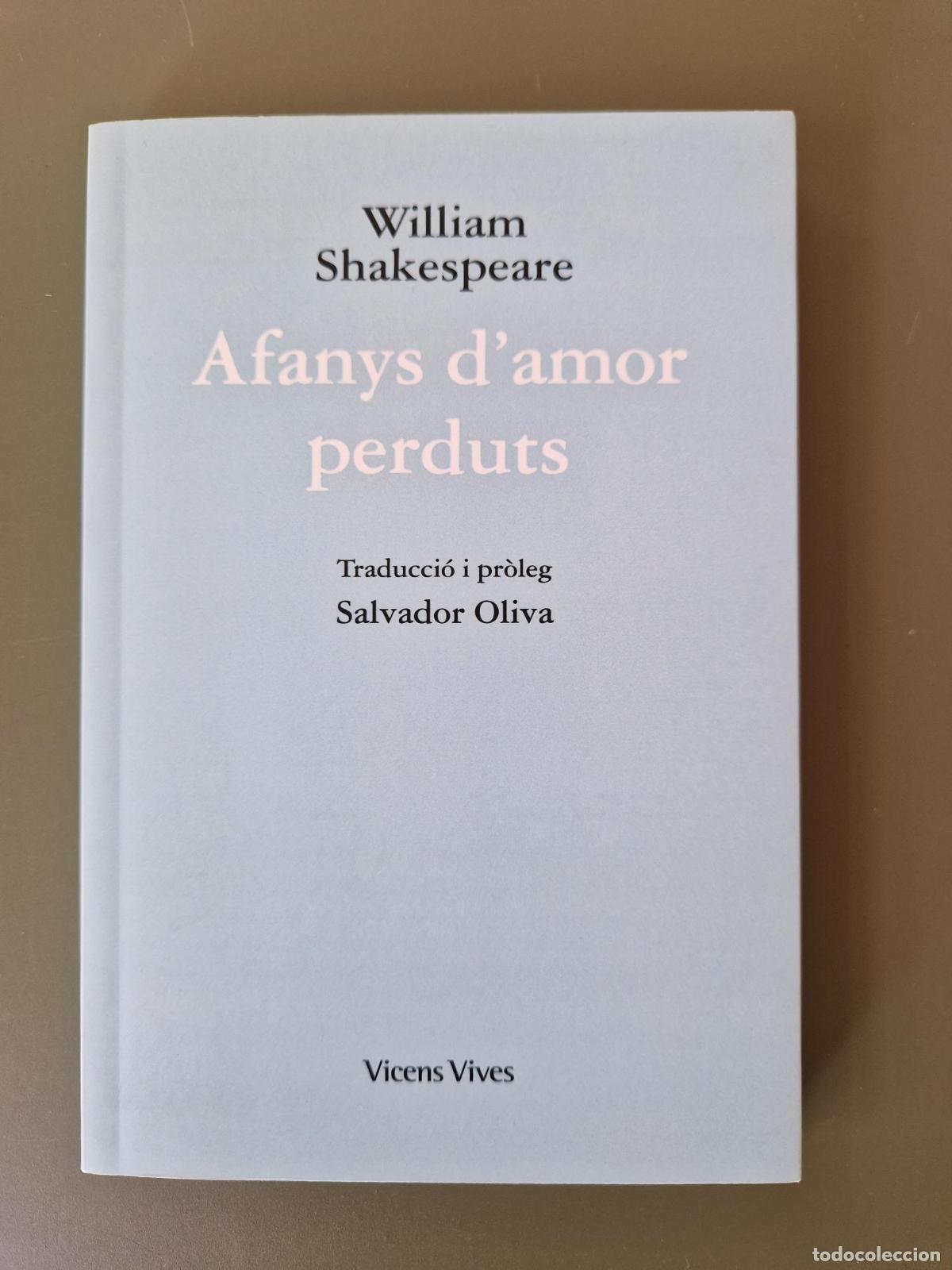 Libros: Afanys d'amor perduts - William Shakespeare