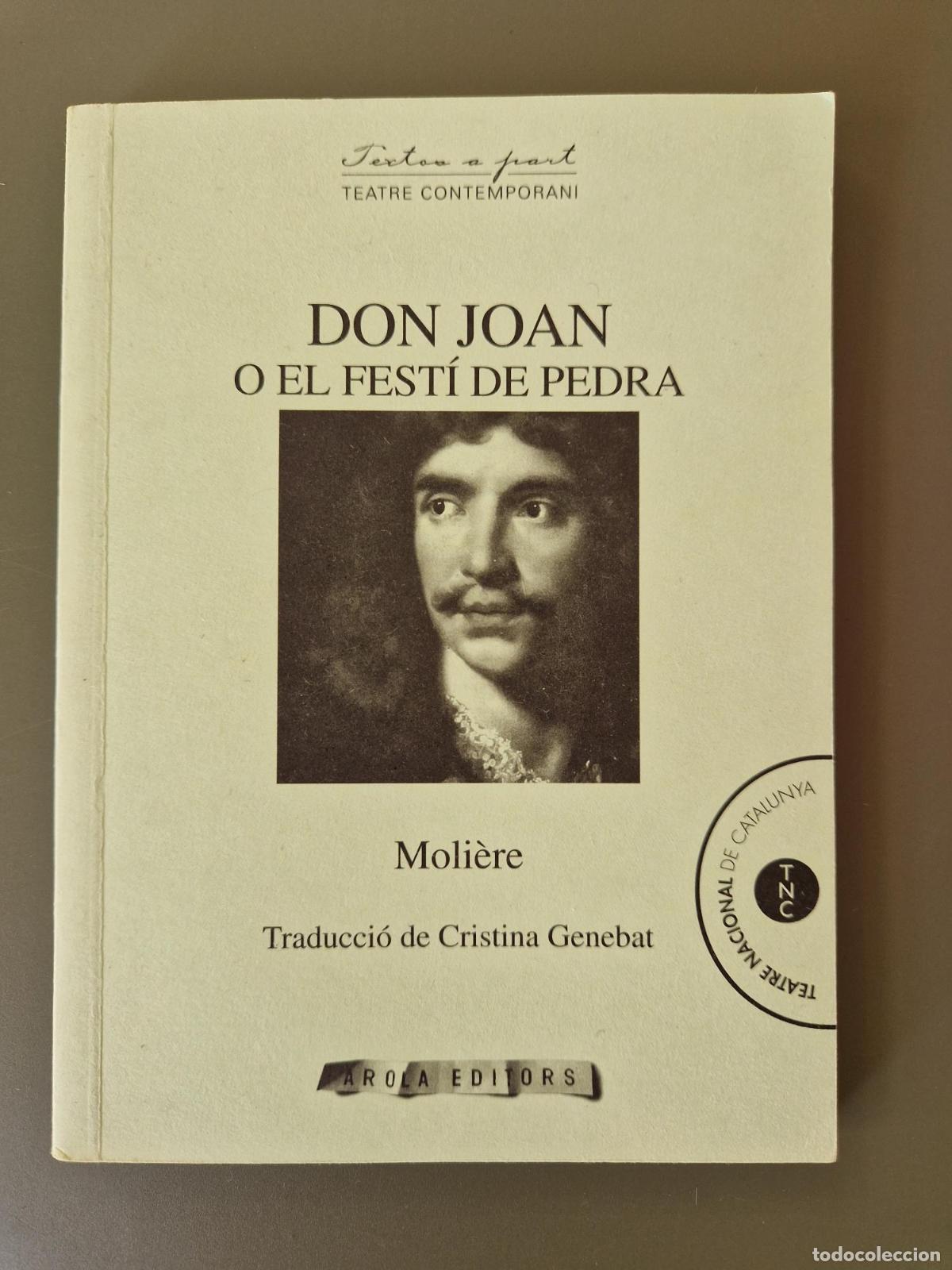 Libros: Don Joan o el fest&iacute; de pedra - Moli&egrave;re