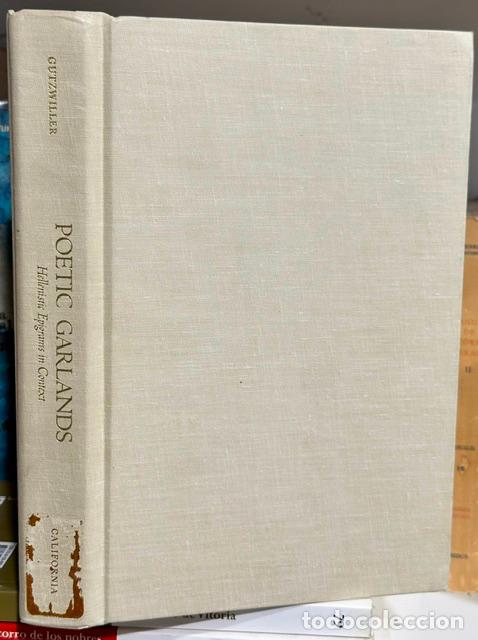 Libros: POETIC GARLANDS. Hellenistic Epigrams in Context - GUTZWILLER, Kathryn