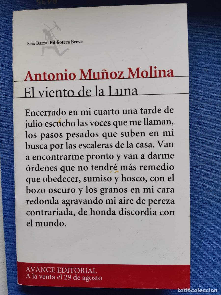 Libros: El viento de la luna - Antonio Mu&ntilde;oz Molina tdk96