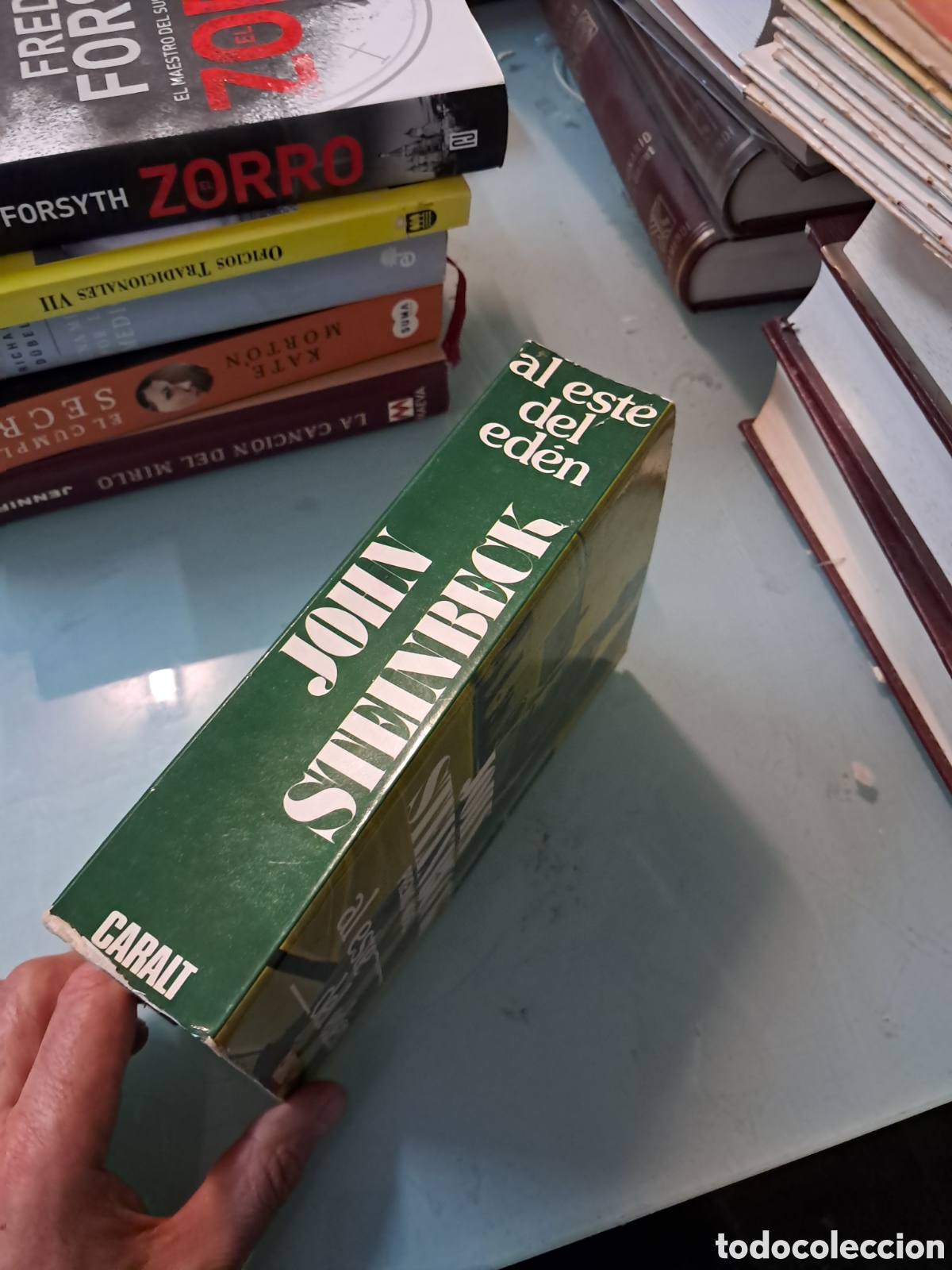 Libros: JOHN STEINBECK, AL ESTE DEL ED&Eacute;N, CARALT - Foto 2