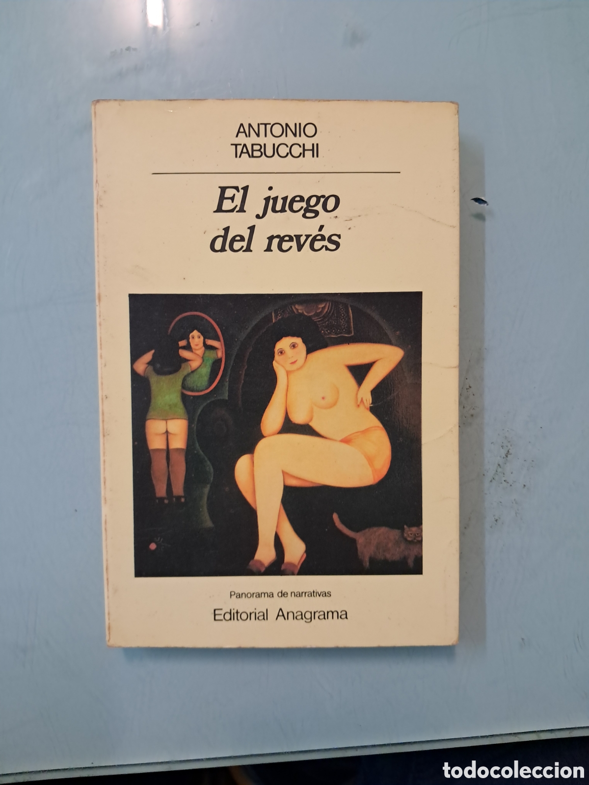 Libros: Antonio Tabucchi, El juego dwl rev&eacute;s, Anagrama 77